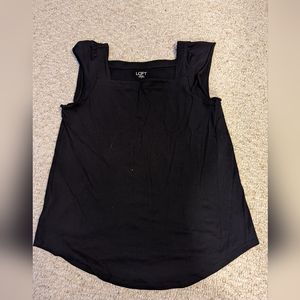 Women's Plain black tank